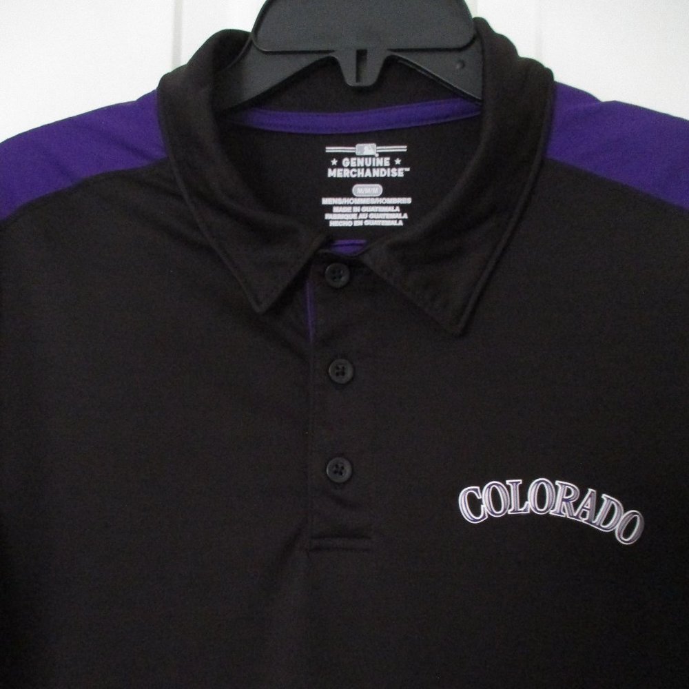 Genuine Merchandise MLB Colorado Rockies Mens S/S Polo Shirt - Size S-M*